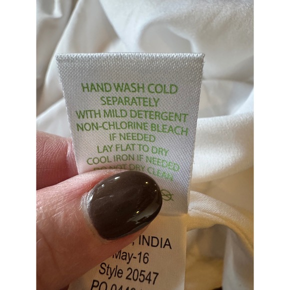 Lilly Pulitzer Dress Women Small White Gold Crochet Rachelle Mini Preppy Coastal - Picture 11 of 11